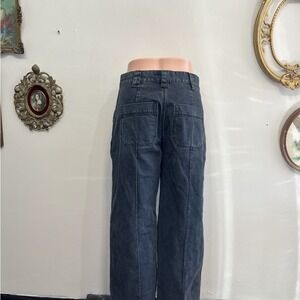 MOTHER The Looker High-Rise Frayed Ankle Skinny Jeans Vintage Medium Indigo Wash